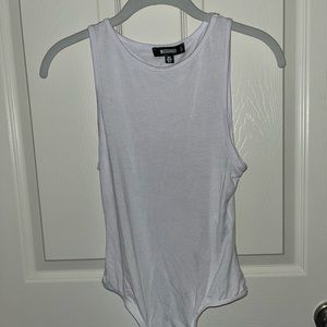 Misguided white body suit